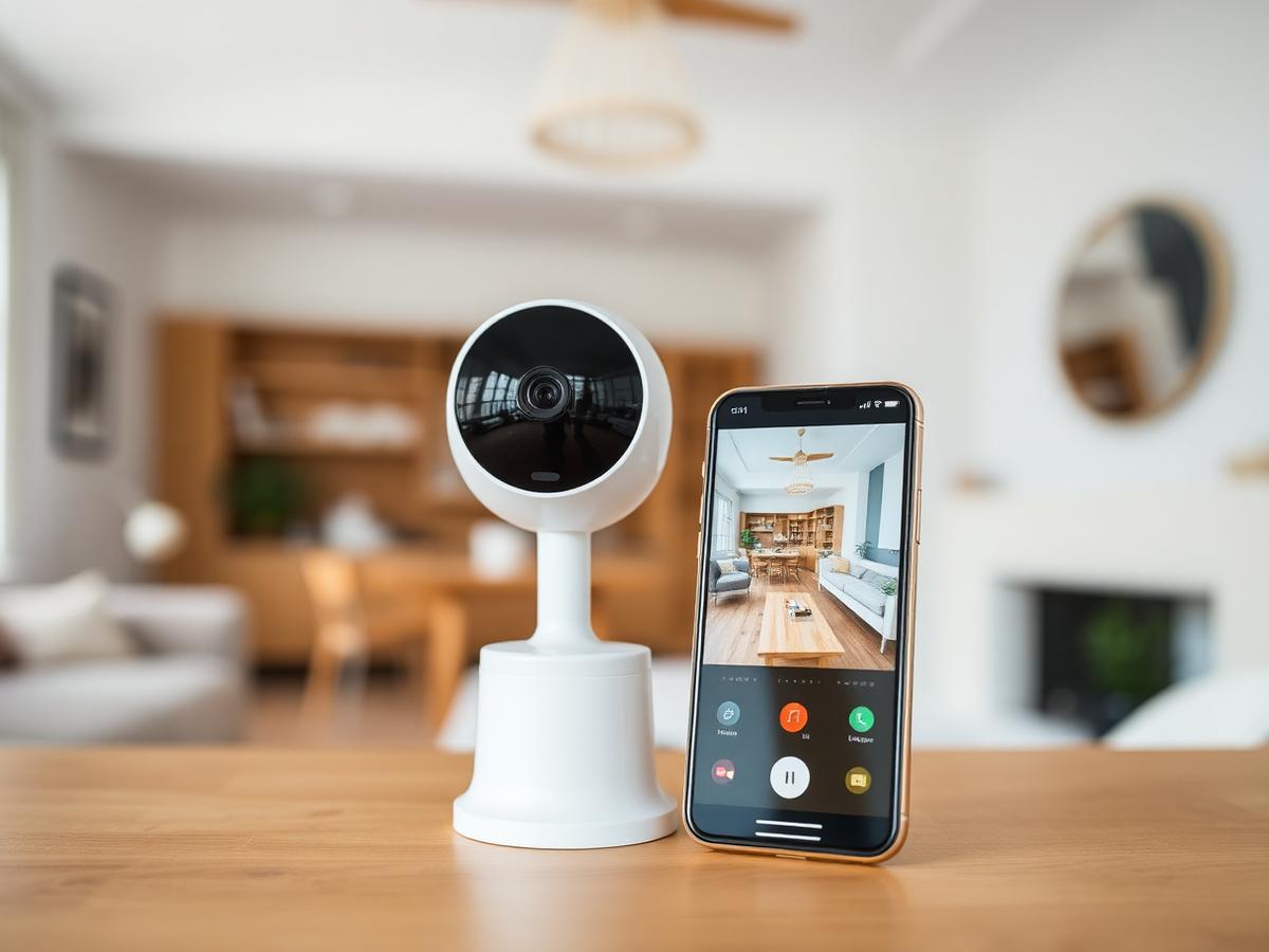 Kameraövervakning med live-video direkt i mobilen